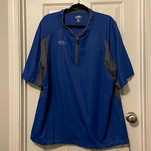 Rawlings Mens Baseball warm up Jacket